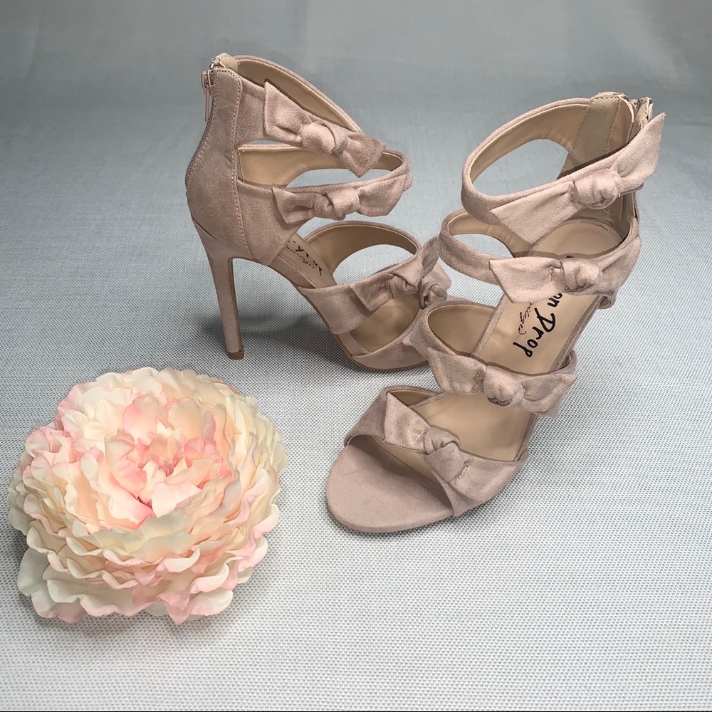 Fashion Nova’ Ready to Mingle Heels; Blush